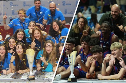 Estudiantes (femenino) y Barça (masculino) campeones de España Júnior 2024