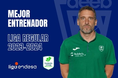 La AEEB nombra a Ibon Navarro Mejor Entrenador de la fase regular 2023-24