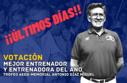 ¡¡¡ÚLTIMOS DÍAS!!! para la votación del Mejor Entrenador y Entrenadora de la temporada 2023/24
