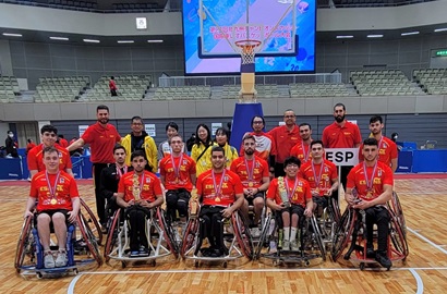 España se corona campeona de la Copa de Campeones Kitakyushu en baloncesto en silla de ruedas