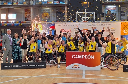 Ilunion revalida su corona de campeón de la Copa del Rey de baloncesto en silla de ruedas
