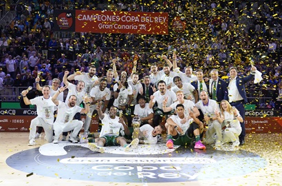 Unicaja campeón de la Copa del Rey 2025
