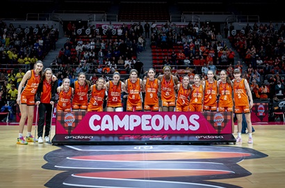 Valencia Basket, campeón de la Minicopa LF Endesa 2025