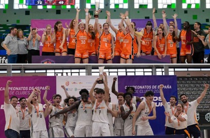 Valencia Basket y Real Madrid, Campeones del Campeonato de España de Clubes Cadete 2025