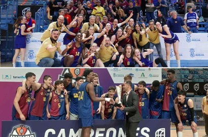 El Barça domina el Campeonato Júnior de Huelva: doblete histórico en masculino y femenino