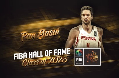 Pau Gasol entra en el FIBA Hall of Fame y completa el tridente legendario de los salones de la fama del baloncesto