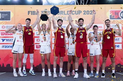 España hace historia en Mongolia: campeona del mundo en baloncesto 3×3 masculino