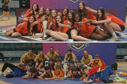 Valencia Basket y Barça se coronan en el Campeonato de España de Clubes Infantil