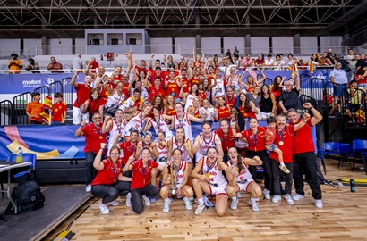 España conquista su sexto EuroBasket Femenino U18