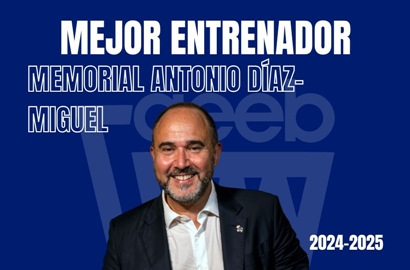 Chus Mateo recibirá el Trofeo AEEB-“Memorial Antonio Díaz Miguel” 2024/25